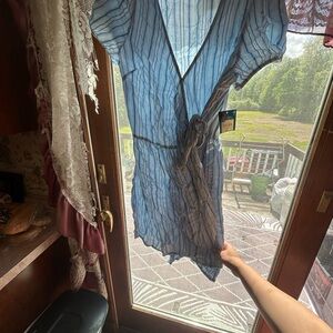 Arizona Jean Company Blue Robe Dress